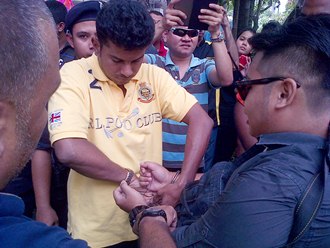ekhsan bukharee 505 flash mob participants arrested