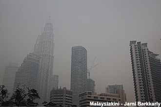 haze kuala lumpur kl 230613