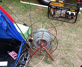 505 camping camp occupy padang merbok 230613 generator
