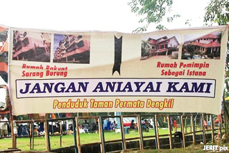 Sinar harapan selepas 1,000 hari tinggal di khemah