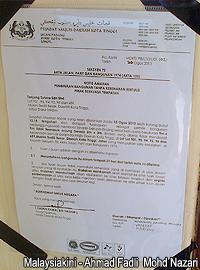 surau and tanjung sutera resort in sedili besar kota tinggi 210813 notice