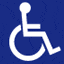 disabled wheelchair person logo