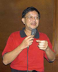 umno agm forum 071206 james wong