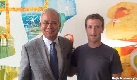 When Najib met Zuckerberg