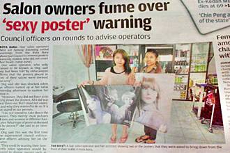 kelantan salon sexy poster report 270913
