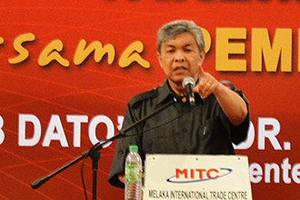 zahid hamidi malacca melaka 061011