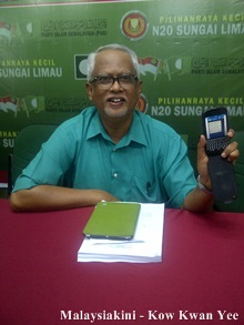 sungai limau by election 271013 pas mahfuz press conference