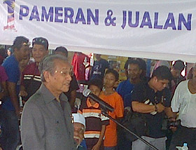mahathir sg limau 031113