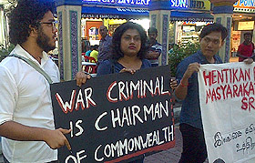 brickfields sri lanka protest 170113