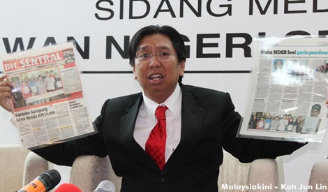 BN kesal DUN S'gor tolak usul PKR hina institusi raja