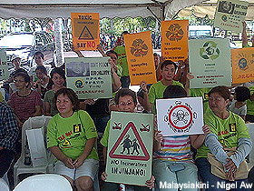 anti incinerator rally 241113
