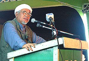 opposition boycott by-election 110107 hadi awang