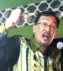 opposition boycott by-election 110107 anwar ibrahim