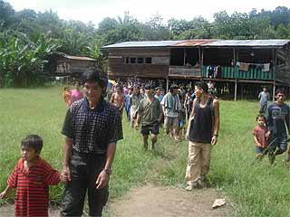 penan 10107 long lamam villagers