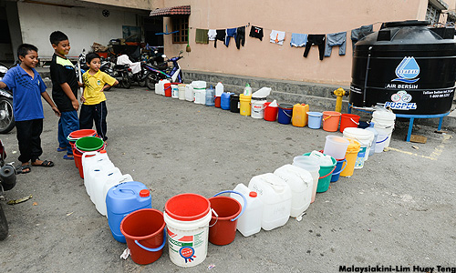 814 areas in Klang Valley facing water supply disruption on Monday