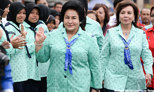 Berfikirlah di 'luar kotak', kata Rosmah kepada Pandu Puteri