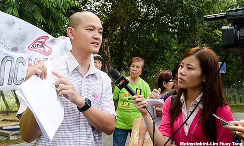 Buffer zone poser for Kepong waste incinerator