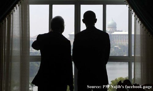 Who was Obama referring to - Najib or Mahathir?