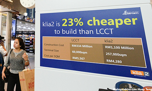 KLIA2 not airport, but a RM4b mall with runway