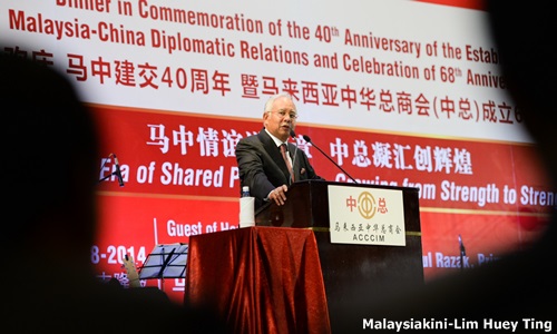 Najib membisu pada kritikan Mahathir