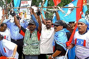 ijok by election nomination day 190407 crocodiles