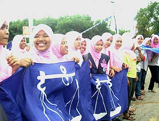 ijok by election day 270407 puteri umno