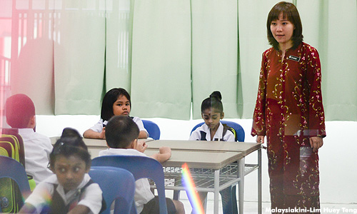 A Sarawakian made Malay the medium of instruction in schools!
