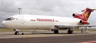 transmile air aircraft 250507