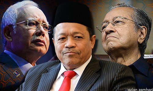 Sukar untuk Dr M jatuhkan Najib, kata Shahidan