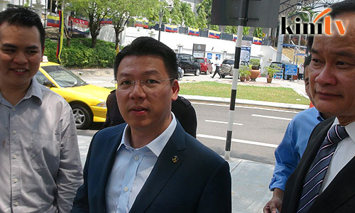 否认上载佳节礼金讽刺漫画<br>倪可敏控诉行动党遭人污蔑
