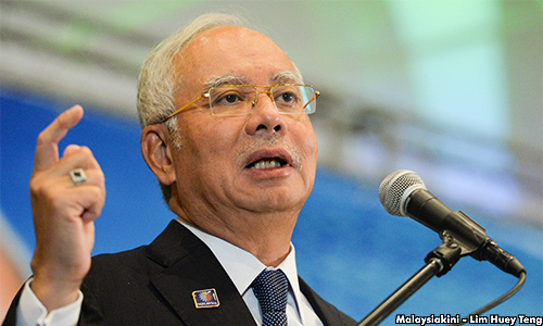 Expect phase 3, Najib warns of pair out to split nation