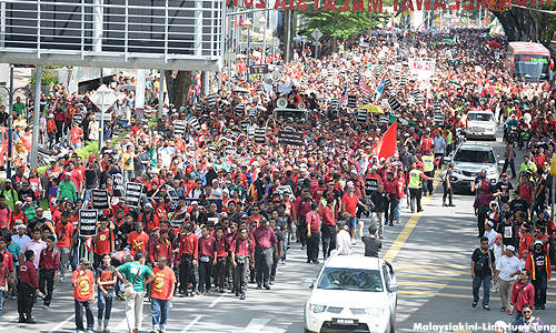 May Day rally to bring back focus on workers amid 1MDB scandal