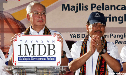 One blow after another lands on Najib's head