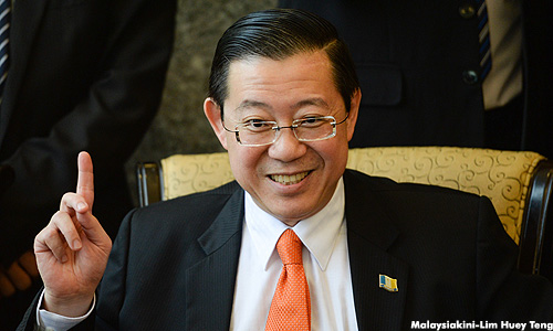 Penang CM: Deficit budget will be supported by accumulated savings