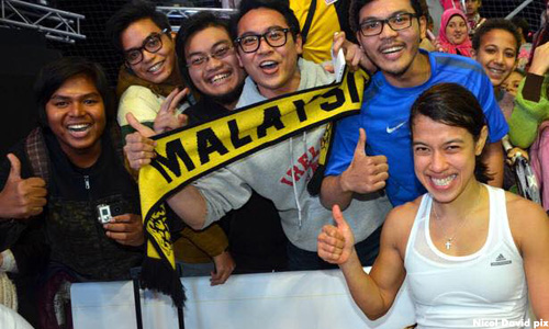 Nicol the only Asian contender in 'greatest athlete' online poll