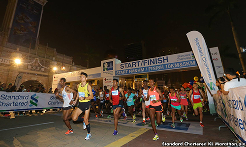 Akleh, Duke antara jalan utama ditutup sempena marathon