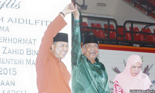 Zahid hails Adenan as extraordinary leader