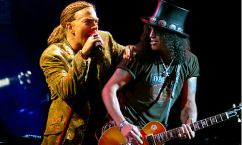 Out of practice on stage, Guns n’ Roses' Axl Rose breaks foot