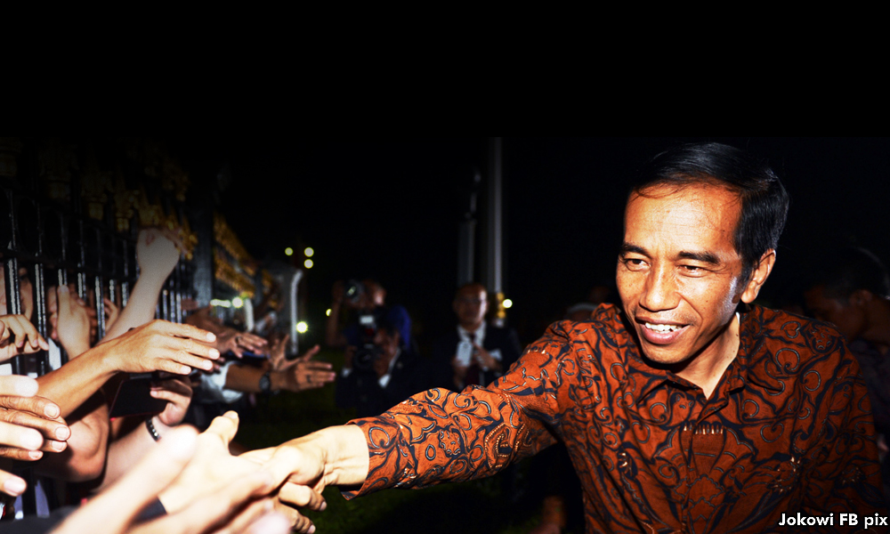 Jokowi blasts 'political actors' for stoking Muslim protest