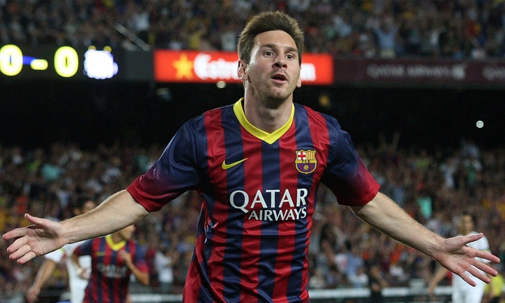 Messi buru gol ke-500 di gawang Madrid