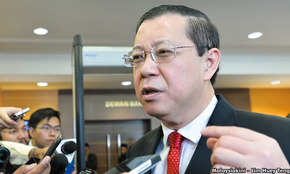 CM reveals previous BN rulings that can bankrupt Penang