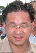 pig farmers protest malacca 040907 gan thian loo