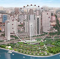 singapore flyer observation deck ferris wheel 300807 render