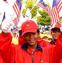 malaysia merdeka 50th anniversary 280807 youths