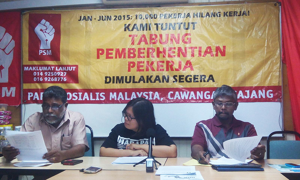 Set up Special Displaced Workers Fund, urges PSM