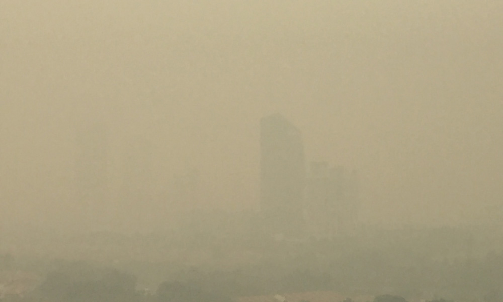 Does it matter if the haze is grey or orange?