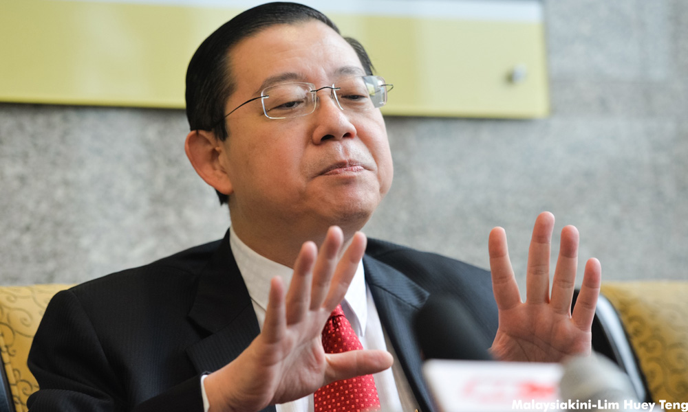 Guan Eng promises BR1M, end to GST under Harapan