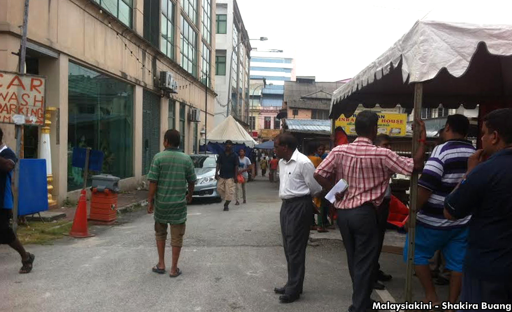 Bazar pesta cahaya di Klang jadi muram