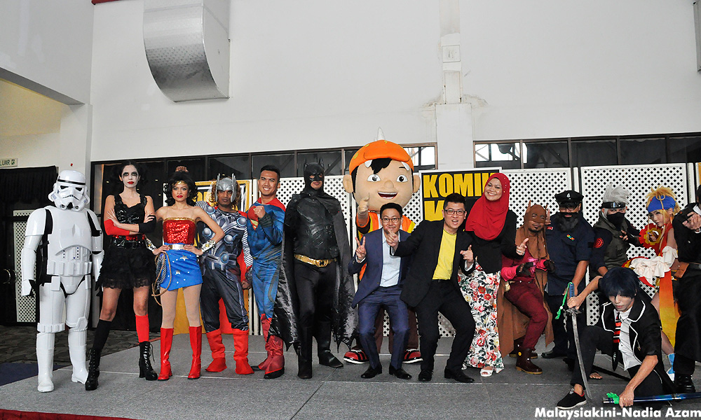 Komik Kon versi Malaysia untuk Malaysia