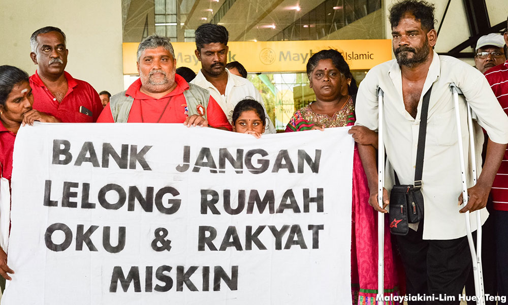 PSM pressures bank to spare auction of disabled's house